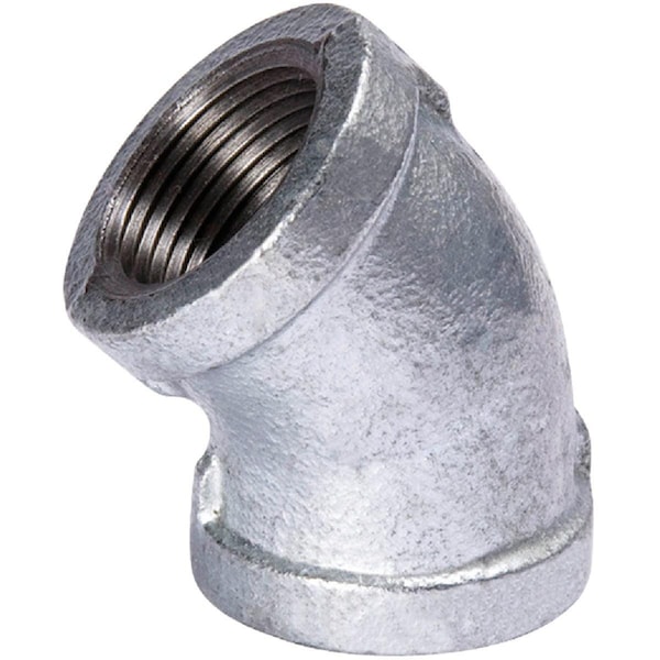 Southland 3/8 In. 45 Deg. Galvanized Elbow 1/8 Bend 510-202HC - main
